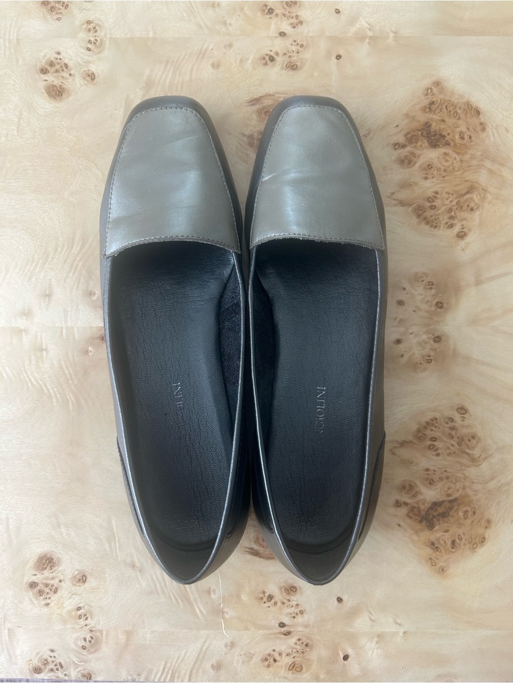 VTG Multi Tone Enzo Angiolino Loafer: Silver, Gray, Black: Size 7M